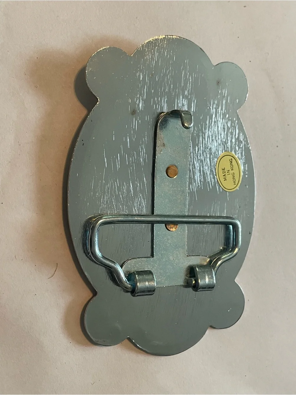Vintage Crossed Guns Belt Buckle